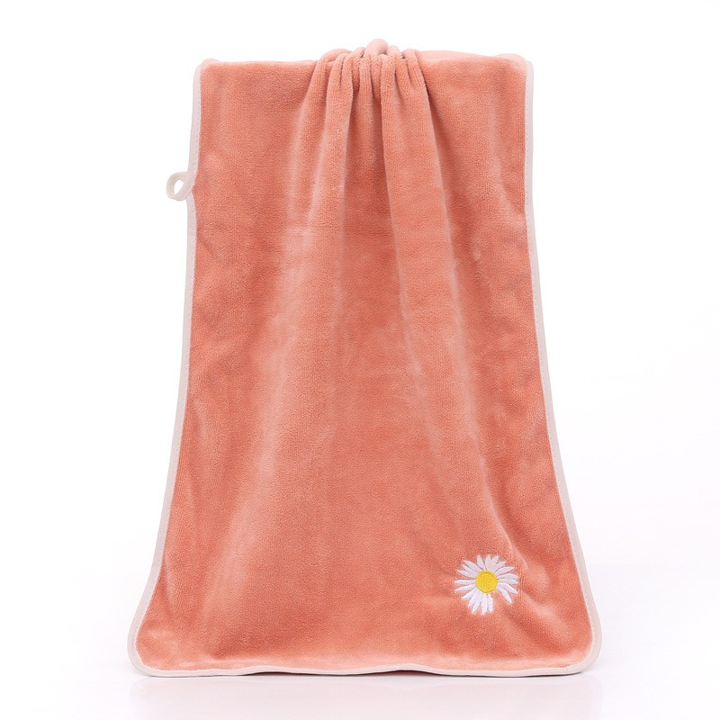 wholesale Youth style household daisy beauty salon dry hair towel beauty towel daily necessities face washing towel